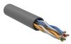 Кабель витая пара U/UTP категория 6 4х2х23AWG PVC серый (305м) (LC1-C604-111) ITK
