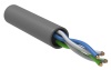 Кабель витая пара U/UTP категория 5e 2х2х24AWG PVC серый (500м) (LC1-C5E02-111) ITK